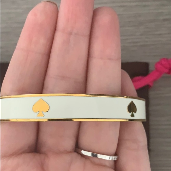 Kate Spade Ace of Spades Bangle Bracelet - Picture 5 of 7